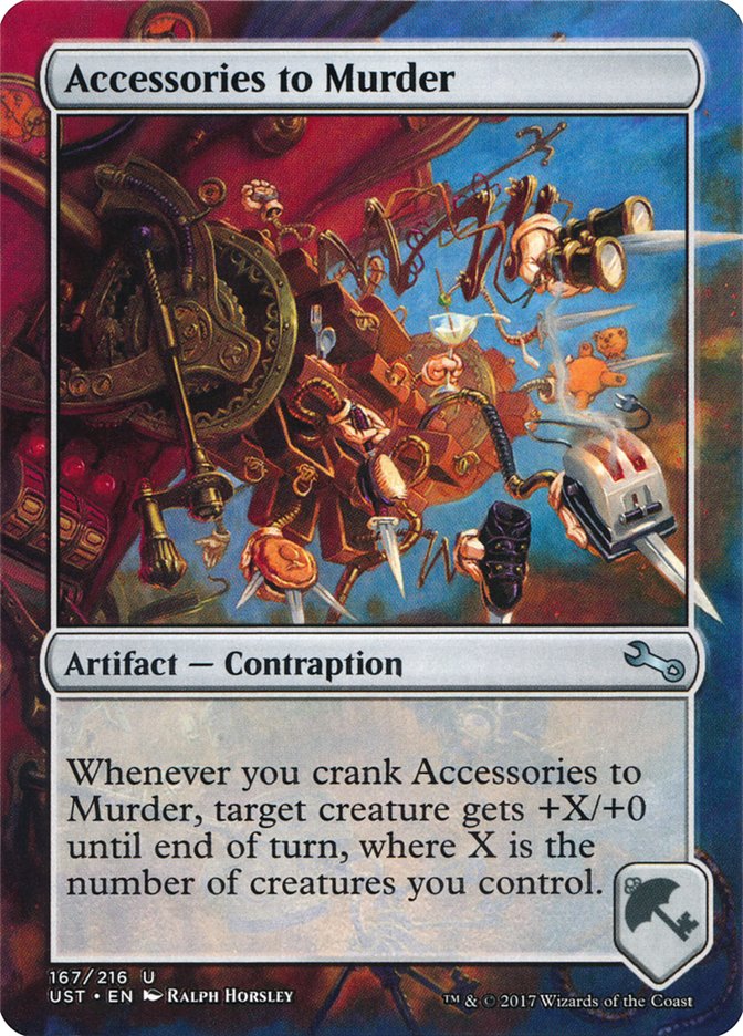 Accessories to Murder 167 (Unstable)  - Foil | Good Games Adelaide SA