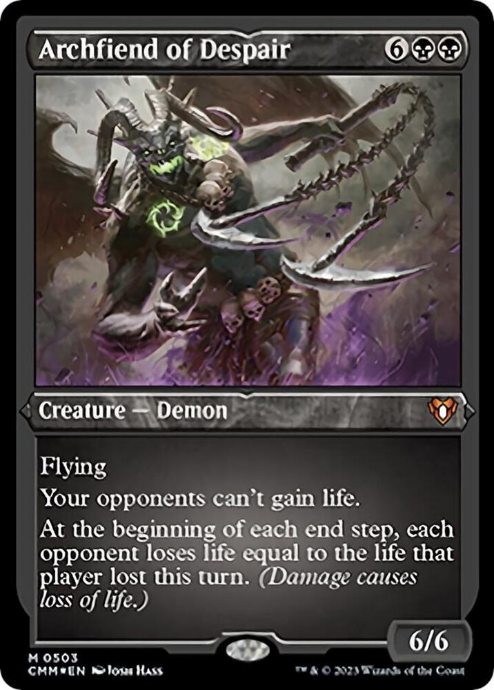 Archfiend of Despair 503 (Commander Masters)  - Foil | Good Games Adelaide SA