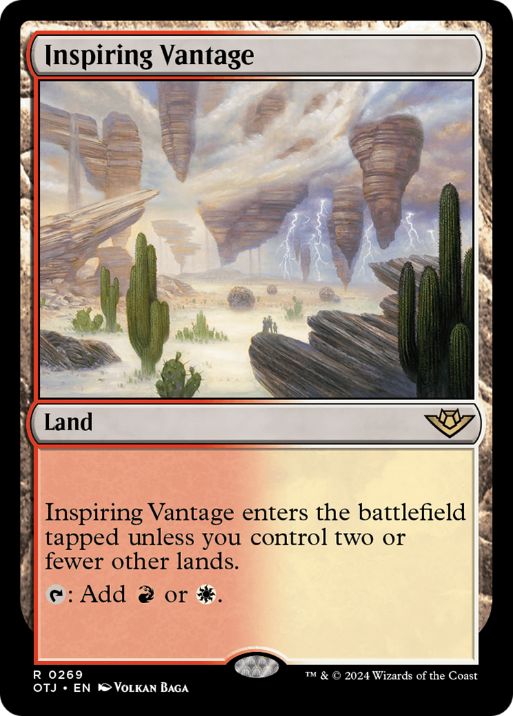 Inspiring Vantage [Outlaws of Thunder Junction] | Good Games Adelaide SA