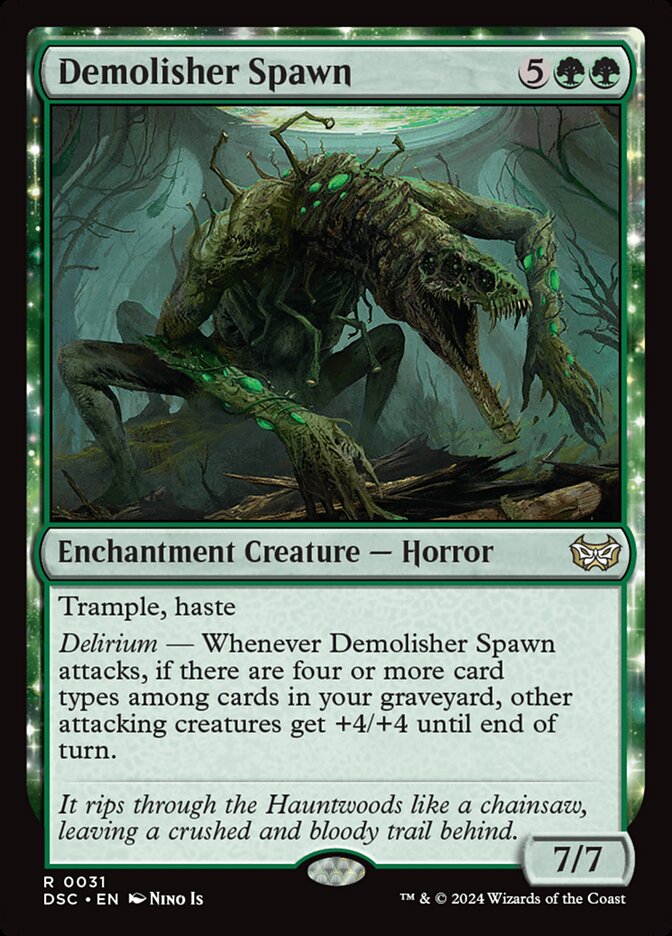 Demolisher Spawn 31 (Commander: Duskmourn: House of Horror)  | Good Games Adelaide SA