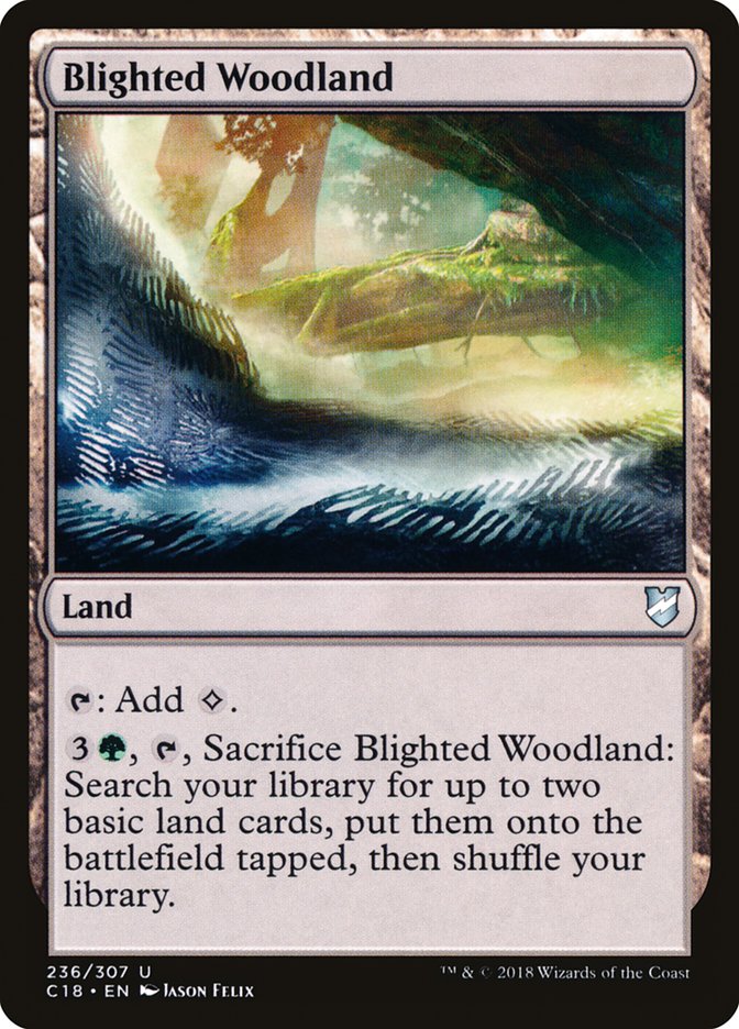 Blighted Woodland [Commander 2018] | Good Games Adelaide SA