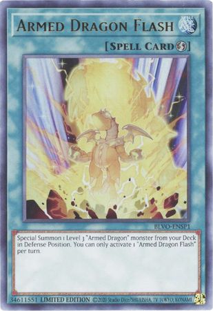 Armed Dragon Flash [BLVO-ENSP1] Ultra Rare | Good Games Adelaide SA