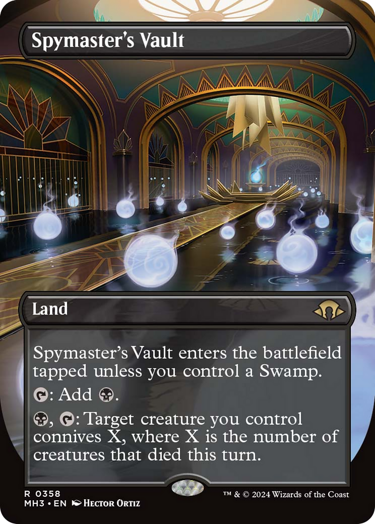 Spymaster's Vault (Borderless) [Modern Horizons 3] | Good Games Adelaide SA