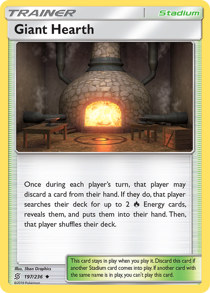 Giant Hearth (197/236) [Sun & Moon: Unified Minds] | Good Games Adelaide SA
