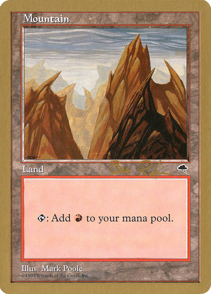 Mountain (br343) (Ben Rubin) [World Championship Decks 1998] | Good Games Adelaide SA
