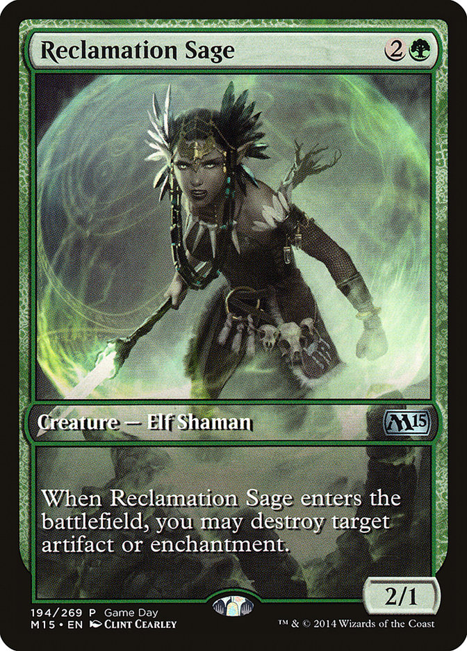 Reclamation Sage [Magic 2015 Promos] | Good Games Adelaide SA