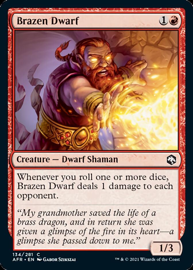 Brazen Dwarf [Dungeons & Dragons: Adventures in the Forgotten Realms] | Good Games Adelaide SA