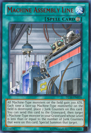 Machine Assembly Line (Red) [DL16-EN014] Rare | Good Games Adelaide SA