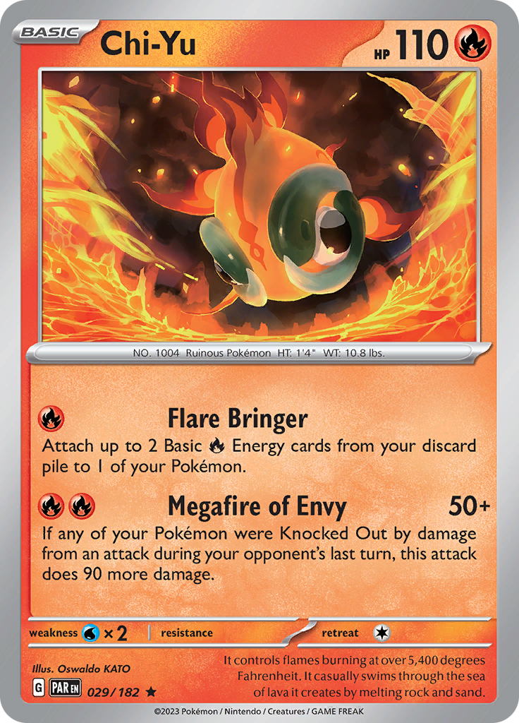 Chi-Yu (029/182) [Scarlet & Violet: Paradox Rift] | Good Games Adelaide SA