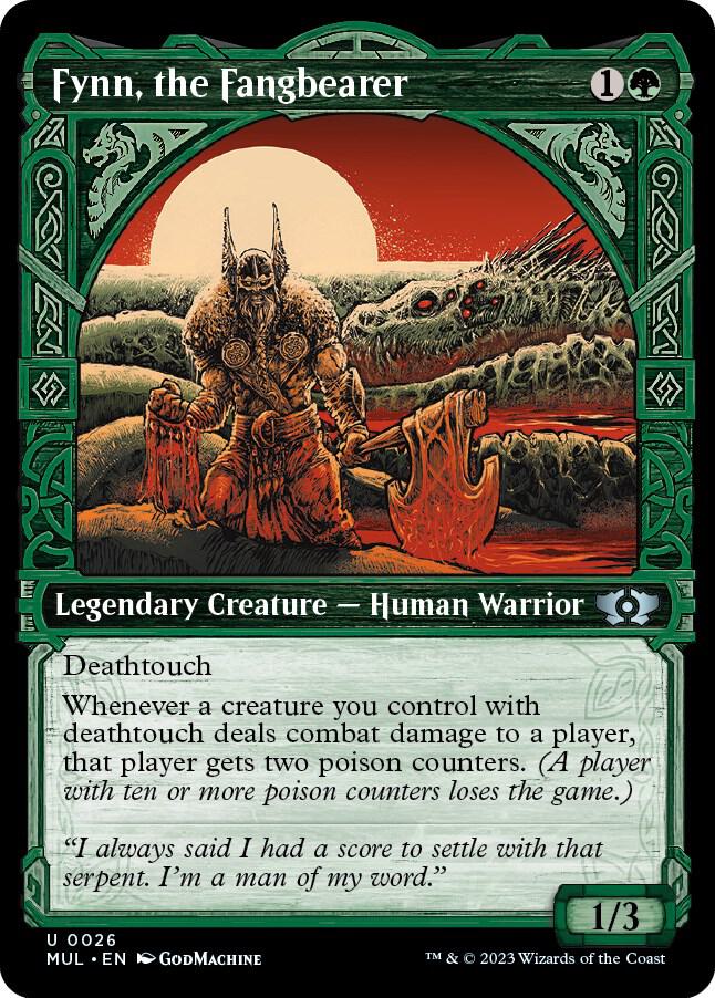 Fynn, the Fangbearer 26 (March of the Machine: Multiverse Legends)  - Showcase Foil | Good Games Adelaide SA