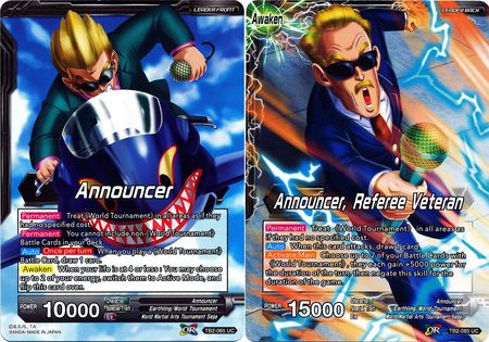 Announcer // Announcer, Referee Veteran [TB2-065] | Good Games Adelaide SA