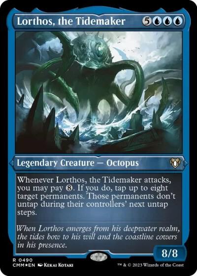 Lorthos, the Tidemaker 490 (Commander Masters)  - Etched Foil | Good Games Adelaide SA