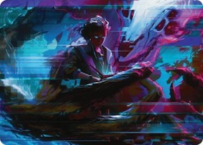 Demonic Counsel Art Card 32 54 32 (Art Series: Duskmourn: House of Horror)  | Good Games Adelaide SA