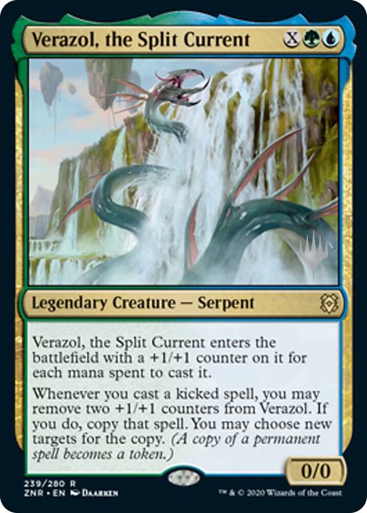 Verazol the Split Current 239 (Promo Pack: Zendikar Rising)  | Good Games Adelaide SA