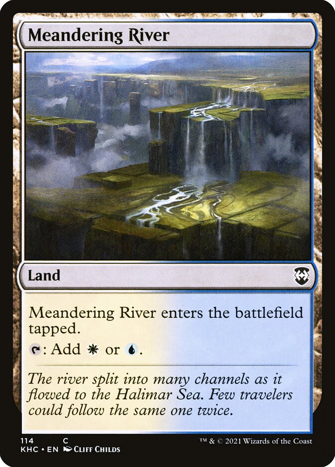 Meandering River 114 (Commander: Kaldheim)  | Good Games Adelaide SA