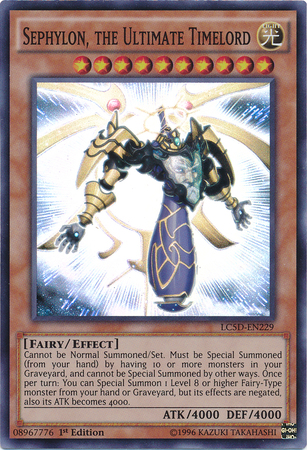 Sephylon, the Ultimate Timelord [LC5D-EN229] Super Rare | Good Games Adelaide SA