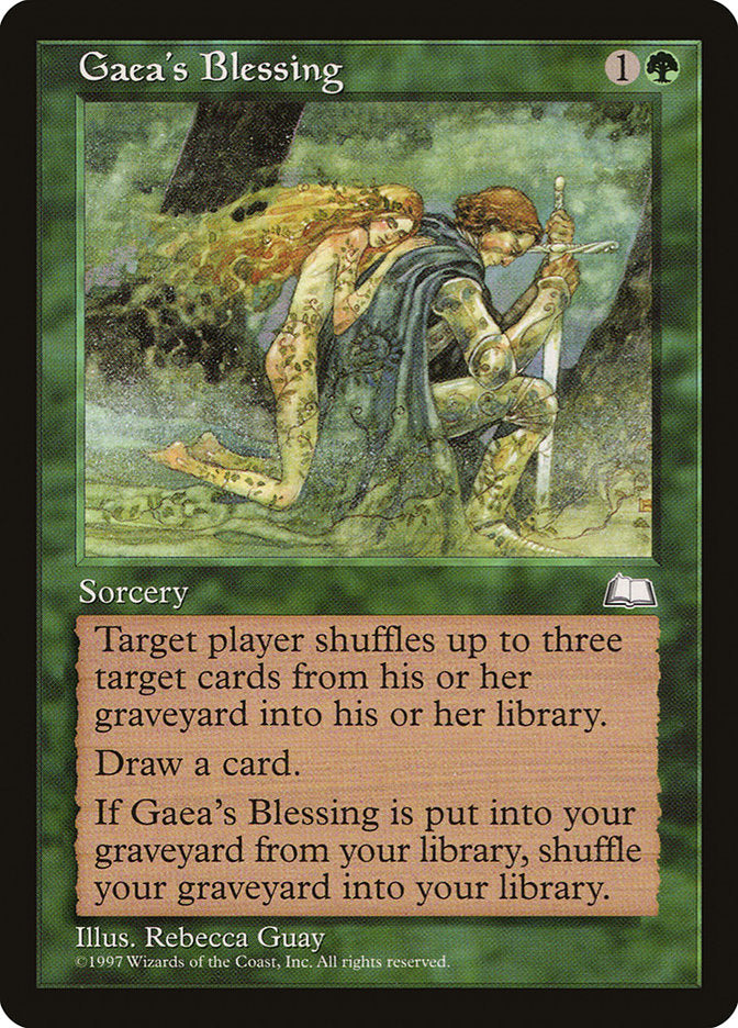 Gaea's Blessing [Weatherlight] | Good Games Adelaide SA