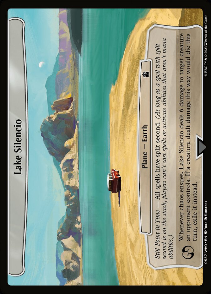 Lake Silencio 587 (Planechase: Universes Beyond: Doctor Who)  | Good Games Adelaide SA