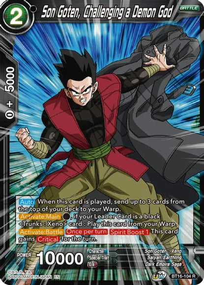 Son Goten, Challenging a Demon God [BT16-104] | Good Games Adelaide SA