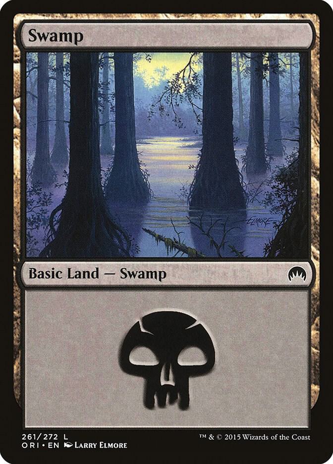Swamp 261 (Magic Origins)  - Foil | Good Games Adelaide SA