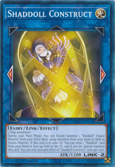 Shaddoll Construct [SDSH-EN044] Common | Good Games Adelaide SA
