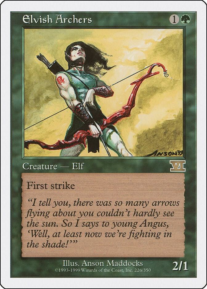 Elvish Archers 226 (Classic Sixth Edition)  | Good Games Adelaide SA