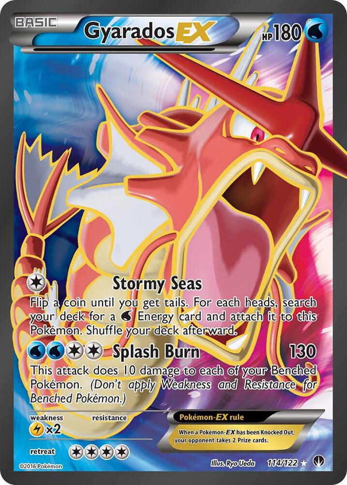 Gyarados EX Full Art 114/122 (XY - BREAKpoint)  - Holofoil | Good Games Adelaide SA