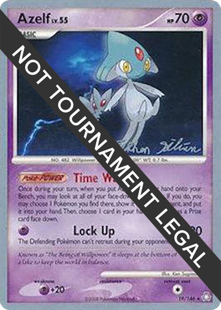 Azelf 2009 Stephen Silvestro 19/146 (World Championship Decks)  | Good Games Adelaide SA