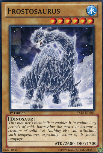 Frostosaurus [YS12-EN003] Common | Good Games Adelaide SA