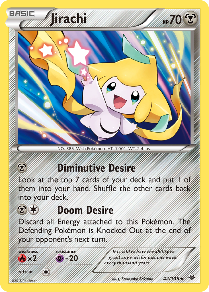 Jirachi (42/108) [XY: Roaring Skies] | Good Games Adelaide SA