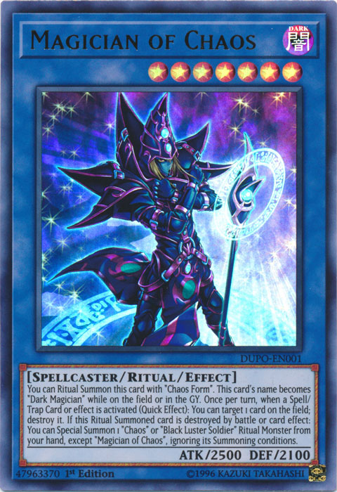 Magician of Chaos [DUPO-EN001] Ultra Rare | Good Games Adelaide SA