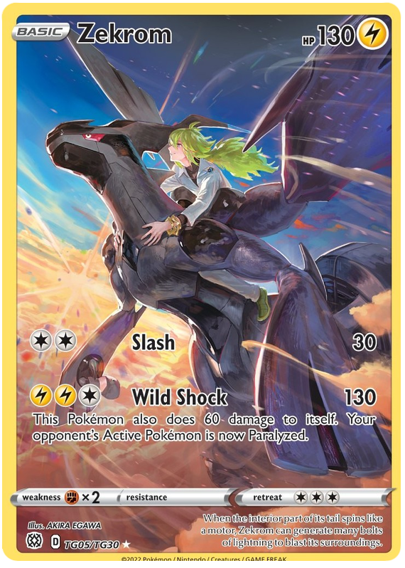Zekrom (TG05/TG30) [Sword & Shield: Brilliant Stars] | Good Games Adelaide SA