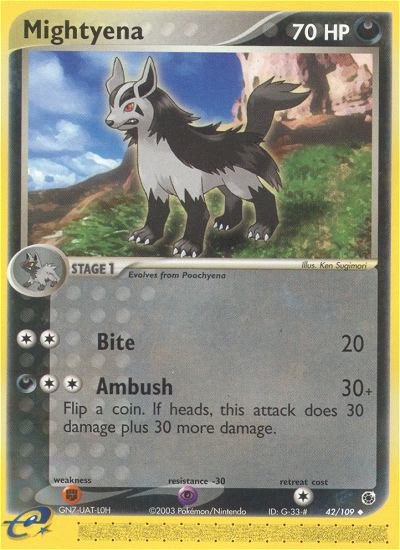 Mightyena (42/109) [EX: Ruby & Sapphire] | Good Games Adelaide SA