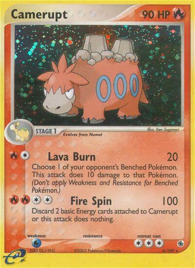 Camerupt 4/109 (Ruby and Sapphire)  - Holofoil | Good Games Adelaide SA