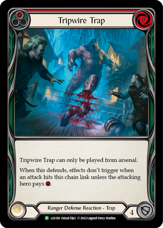 Tripwire Trap (Red) [LGS150] (Promo)  Rainbow Foil | Good Games Adelaide SA