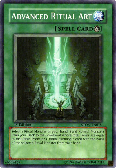 Advanced Ritual Art [STON-EN045] Common | Good Games Adelaide SA