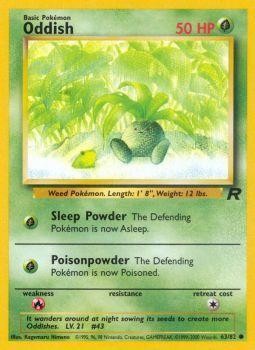 Oddish (63/82) [Team Rocket Unlimited] | Good Games Adelaide SA