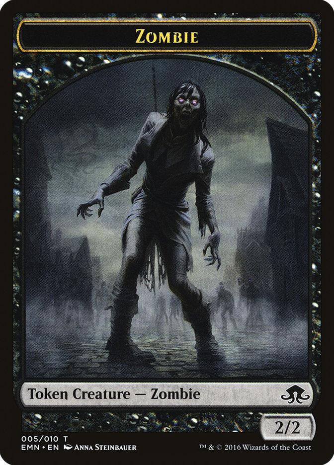 Zombie (005/010) [Eldritch Moon Tokens] | Good Games Adelaide SA