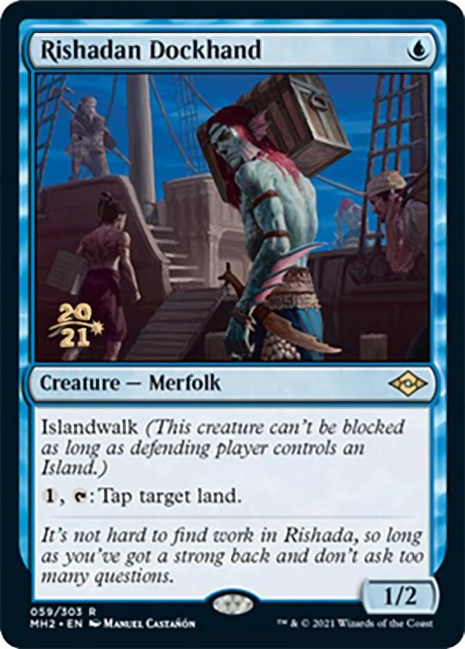 Rishadan Dockhand [Modern Horizons 2 Prerelease Promos] | Good Games Adelaide SA