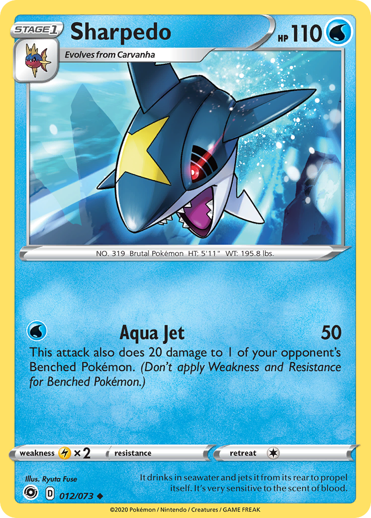 Sharpedo (012/073) [Sword & Shield: Champion's Path] | Good Games Adelaide SA