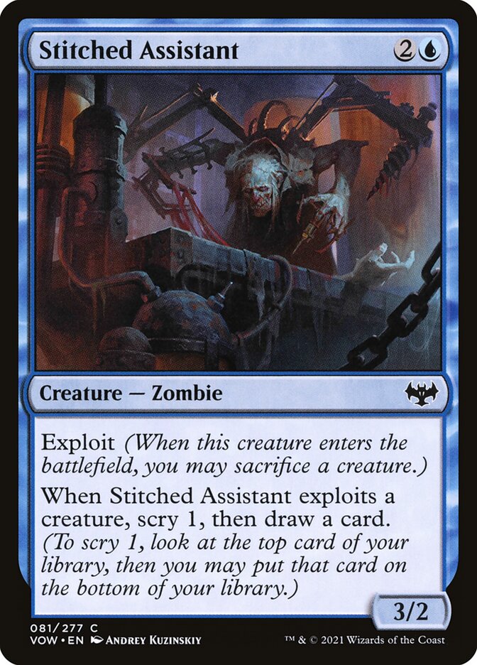 Stitched Assistant 81 (Innistrad: Crimson Vow)  | Good Games Adelaide SA