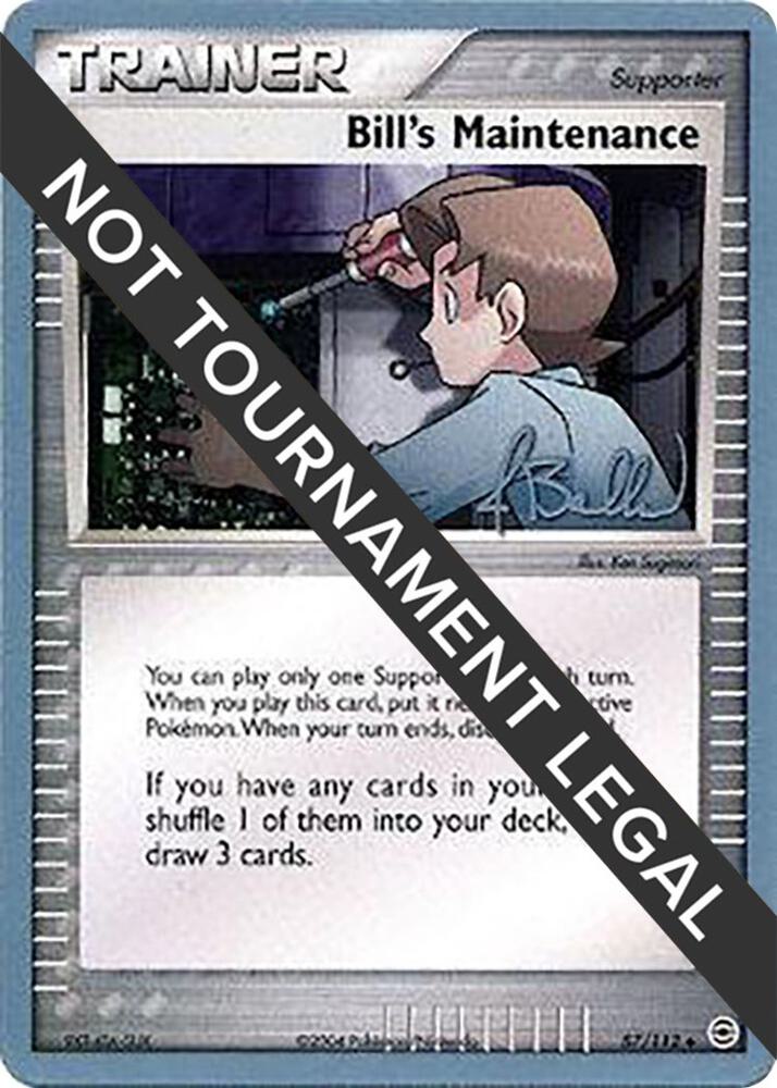 Bills Maintenance 2006 Jimmy Ballard 87/112 (World Championship Decks)  | Good Games Adelaide SA