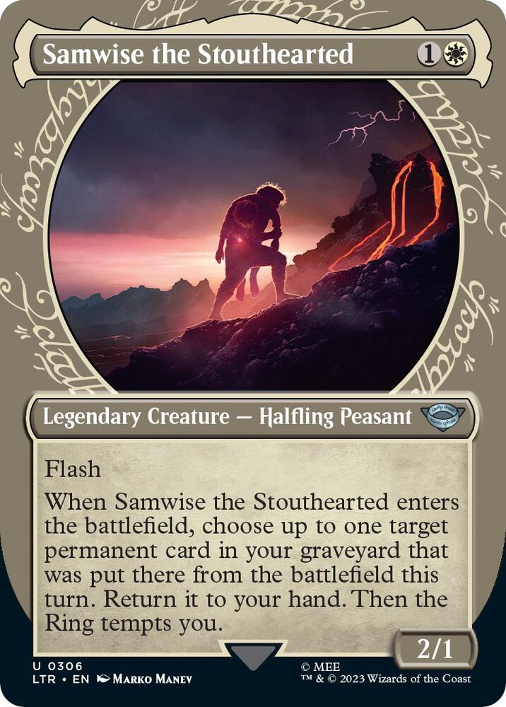 Samwise the Stouthearted 306 (Universes Beyond: The Lord of the Rings: Tales of Middle-earth)  - Showcase | Good Games Adelaide SA