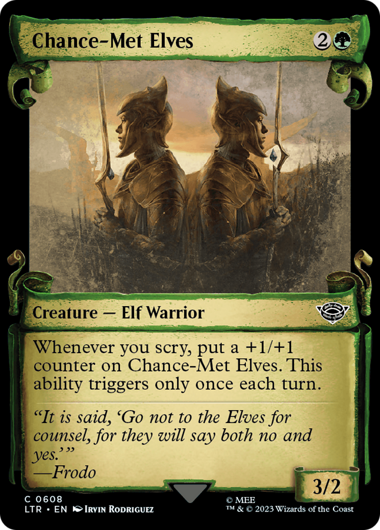 Chance-Met Elves [The Lord of the Rings: Tales of Middle-Earth Showcase Scrolls] | Good Games Adelaide SA