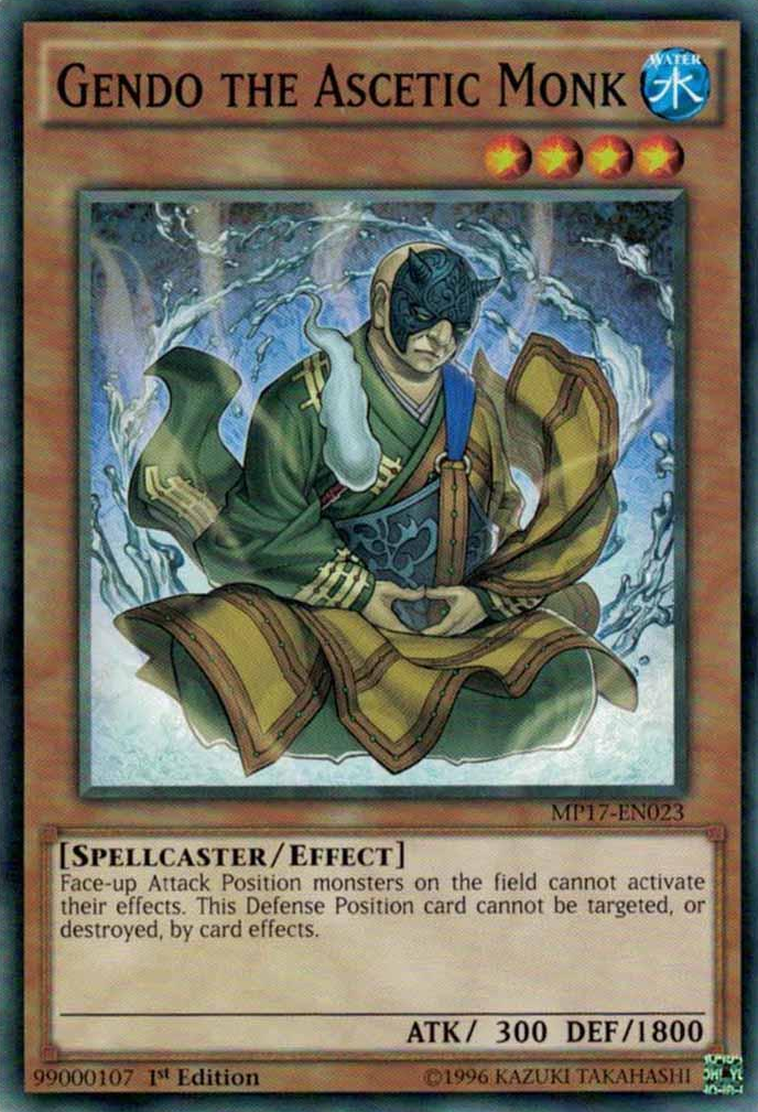 Gendo the Ascetic Monk [MP17-EN023] Common | Good Games Adelaide SA