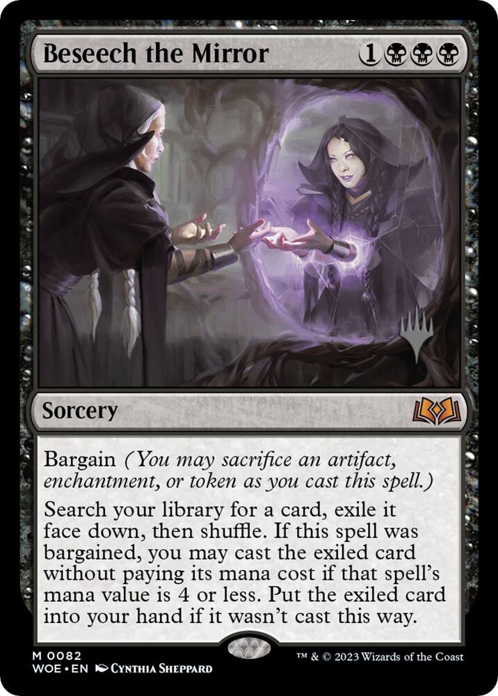 Beseech the Mirror 82 (Promo Pack: Wilds of Eldraine)  | Good Games Adelaide SA