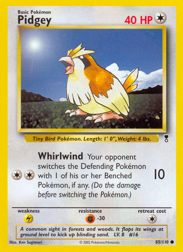 Pidgey (85/110) [Legendary Collection] | Good Games Adelaide SA