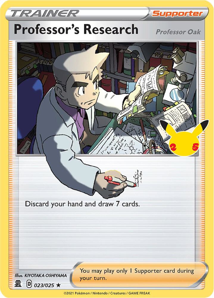 Professor's Research 023/025 (Celebrations)  - Holofoil | Good Games Adelaide SA