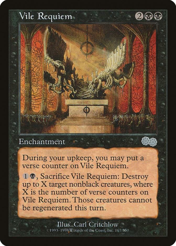 Vile Requiem 167 (Urza's Saga)  | Good Games Adelaide SA