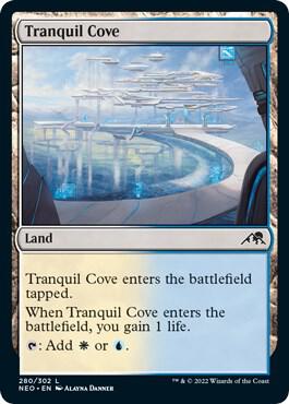 Tranquil Cove 280 (Kamigawa: Neon Dynasty)  | Good Games Adelaide SA